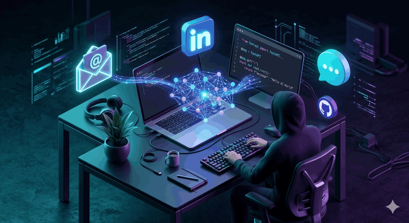 Contact illustration